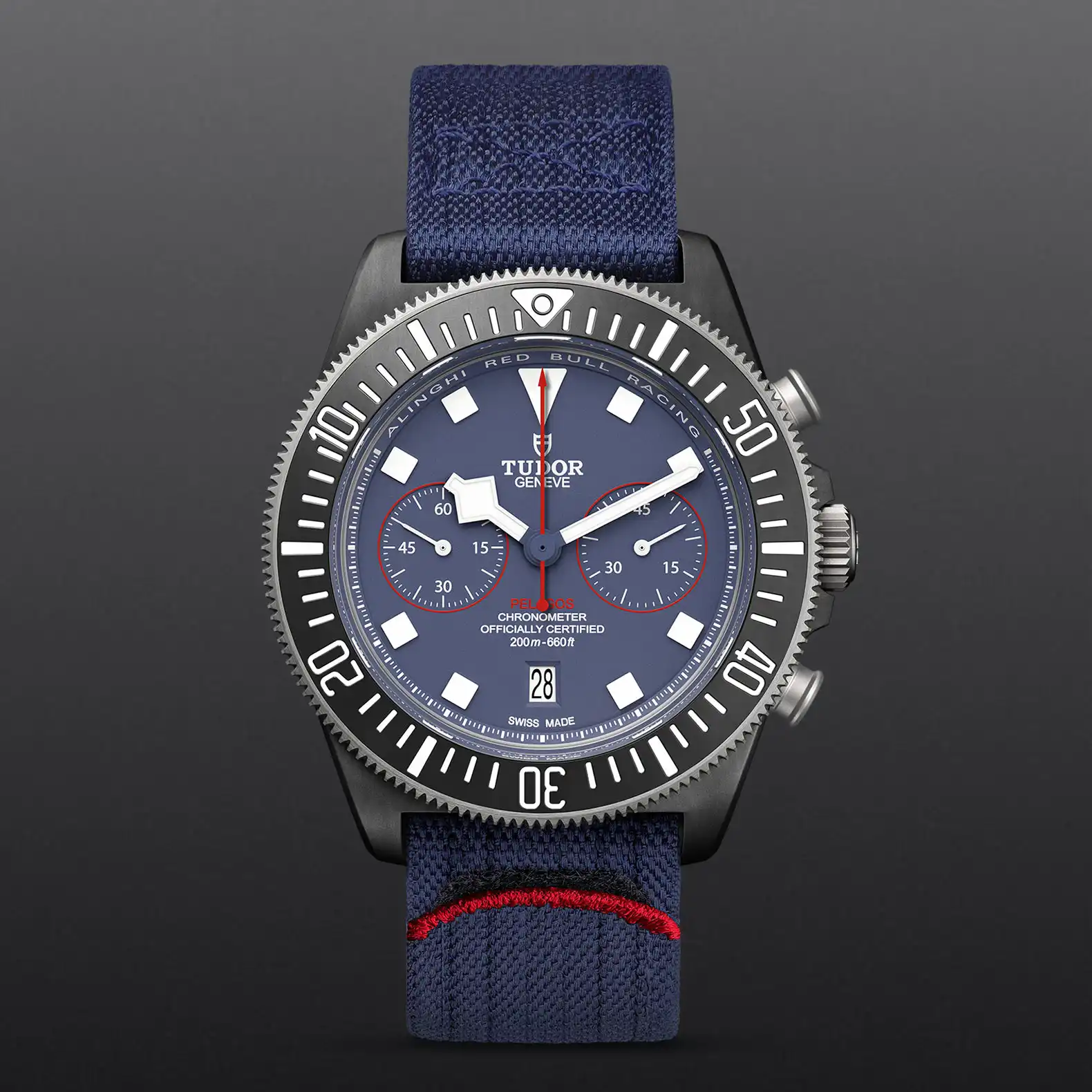 TUDOR PELAGOS FXD CHRONO “ALINGHI RED BULL RACING EDITION” M25807KN-0001